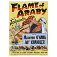 thumbnail image 2 of Flame Of Araby Us Poster Art From Left: Maureen O'Hara Jeff Chandler 1951 Movie Poster Masterprint, 2 of 2