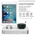 thumbnail image 4 of Oittm 5 In 1 Version 5-Port Usb Charging Stand For Apple, Iphone 8 Plus, Iphone, Iphone X - Silver, 4 of 5