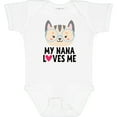 thumbnail image 3 of Inktastic Nana Loves Me Grandchild Girls Baby Bodysuit, 3 of 5