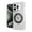 Clear, variant on Designed for Apple iPhone 15 Plus (6.7") Magnetic Ring Circle Bling Chrome 3in1 Hybrid [Compatible with Magsafe] Transparent Shockproof Phone Case Cover [Clear]