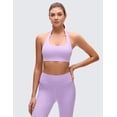 thumbnail image 2 of CRZ YOGA Butterluxe Halter Sports Bras for Women Padded Open Back Yoga Crop Gym Tops Low Impact, 2 of 6