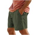 thumbnail image 2 of pstuiky Pantalones cortos deportivos para hombre, Pantalones cortos deportivos transpirables de playa con bolsillo de verano para hombre Pantalones cortos cargo, 2 of 6