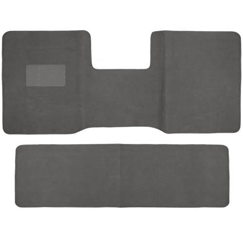 Heavy Duty Full Set Front and Rear Carpet Floor Mats for Truck, Black