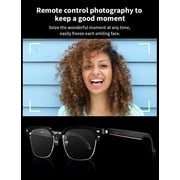 Smart Glasses,Remote Camera &Bluetooth Call & Music Sunglasses Headset Headphone