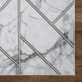 thumbnail image 3 of Concord Global Trading 80712 2 x 7 ft. Brighton Bellucci Geometric Runner Rug, Gold, 3 of 5
