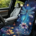thumbnail image 3 of Binienty Galaxy Dragonfly Car Seat Towels For Front Seats Breathable Anti-Slip Automotive Seat Cover Towel Universal Fits for Car SUV Sedan Truck, 3 of 8