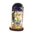 thumbnail image 1 of Lámpara LED de mariposa Rosa BLESIY decoración de mesa manualidades luz de noche, 1 of 8