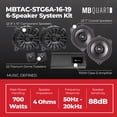 thumbnail image 3 of MB Quart 6 Speaker 700W Audio System Upgrade Kit for 2016-2019 Toyota Tacoma, 3 of 14