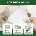 thumbnail image 2 of Dishwasher Detergent Sheets 100 Loads, Liquid-Free Dish Soap Cleaner Strips Eco-Friendly No Plastic Dishwasher Pods Detergent, Use in Dishwasher or Sink, Leaving Dishes Sparkling Clean (Lemon), 2 of 4
