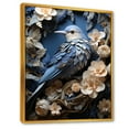 thumbnail image 2 of Designart "Dreamlike Avian Floral Home" Animals Bird Floater Framed Wall Art Prints, 2 of 5