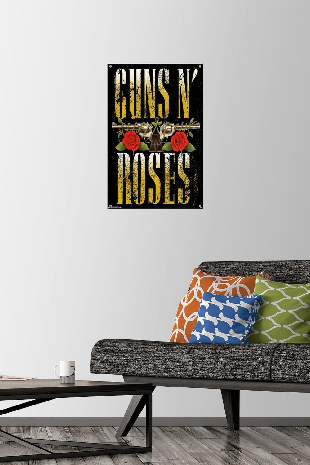 Guns N' Roses - Stacked Logo Wall Poster, 22.375" x 34"