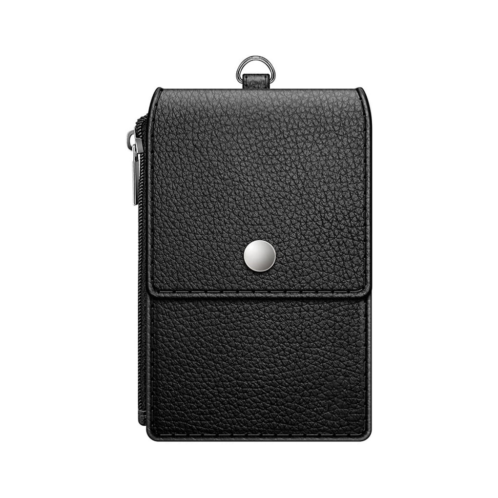 Sailomarn Neck Strap ID Card Holder with Hanging Rope Keychain Anti-lost  Badge Credit Bus Cards Case Cover for School Office Outdoor