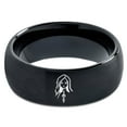 thumbnail image 2 of Tungsten Black Promise Ring Set Gamer Mothers Day Mom Jewelry Luxury 12 Men Gay Dad 70S, 2 of 7