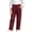 Wine, variant on Nskgu Boys Casual Pants Elastic Waist Straight Leg Pull On Dressy with Side Pockets for Big Kids