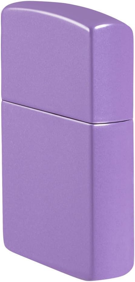 Zippo Lighter - Customized Message Classic Smoky Lavender Pocket Lighter 46681