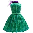 thumbnail image 3 of Girls Disgust Costume Joy Cosplay Dress Halloween Emotion Cartoon Outfits, Size 5-6, 3 of 7
