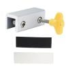 thumbnail image 1 of Juego de cerradura de seguridad para ventana corrediza de aleación de aluminio, cerradura doble antirrobo con llaves, 1 of 6