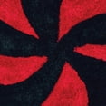 thumbnail image 2 of Designer Home Revolution Shag Area Rug 2100 21730 Pinnacle Red Curves Swirls 5' 3" x 7' 2" Rectangle, 2 of 2