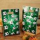 thumbnail image 2 of 10 bolsas de regalo con patrón de fútbol verde, bolsas de caramelos, suministros multiusos para envolver regalos, bolsas de regalo, decoración para fiestas de cumpleaños, 2 of 5