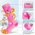thumbnail image 7 of HYCLES Kids Ski Socks, Long Keen High Thermal Winter Socks for Boys, 2 Pairs Colorful Warm Ski Socks for Children, Soft Breathable Winter Outdoor Ski Socks for Skiing Skating Snowboarding, 7 of 7