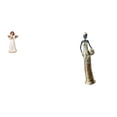 thumbnail image 1 of Figura de resina de ángel,Estatua de ángel Figura Decoración del hogar Estante de interior,Figura de escritorio,Artesanía de escritorio con figuras africanas coleccionables,Estatua de dama, 1 of 8
