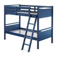 thumbnail image 1 of Pemberly Row Lit Superposé Contemporain en MDF et Bois Simple sur Simple, Bleu Marine, 1 of 11