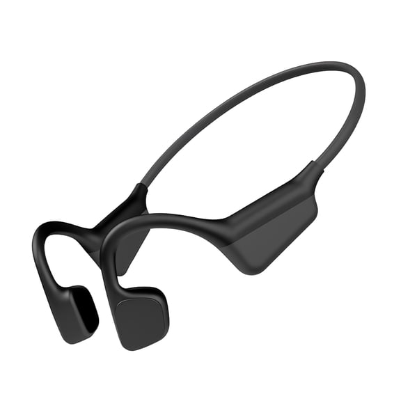 Bone Conduction Headphones, Wireless Bluetooth 5.4 Open Ear Headphones,with Mic,15H Playtime,IPX6 Waterproof Sports Headset,for Running,Cycling,Workouts, Outdoor Sports (Black)