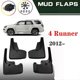 thumbnail image 2 of Exquisite 4pcs Car Mudguards Fender For Toyota 4Runner 4 Runner 2014-2022 Front Rear Splash Guards Mudguards Mud Flaps Wheel Fender Guards, 2 of 5
