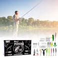 thumbnail image 1 of Hearth & Gear Fishing Kit Includes For Saltwater Freshwater Trout Fishing Fishing Set B Hooks And Weights Ice Sleds Extra Large Things for Men Soldering Rig Drop Shot Rod Pk Ice Soft for Stand Out, 1 of 4