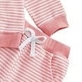 thumbnail image 6 of vigerkar Toddler Baby Girl Valentines Outfit Love Embroidery Crewneck Long Sleeve Sweatshirt with Pants 2Pcs Clothes Set (Pink, 18-24 Months), 6 of 6