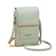 thumbnail image 1 of Mini bolso bandolera para mujer Bolsa para teléfono móvil - Color claro Verde claro Como se describe Único, 1 of 1