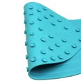 thumbnail image 5 of Alfombra de baño antideslizante para niños, alfombra de ducha de goma, inodoro, duradera, antibacteriana, resistente al moho, lavable a máquina, patrón de ballena. (Azul) JM, 5 of 5