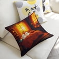 thumbnail image 5 of Cozy Halloween Bedroom Linen toss pillowcase decoration pillowcase gifting preferred 20x20 inch cushion cover 2 sets sofa pillowcase sofa bedroom living room car, 5 of 8