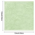 thumbnail image 7 of REGALWOVEN 6 Pack Cotton Washcloths, Solid Face Cloths, Absorbent and Quick Drying Towel for Bathroom Green 13" x 13", 7 of 7