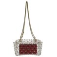 thumbnail image 3 of Pre-Owned Valentino Garavani Rockstud Chain Bag Spike Shoulder Clear 0371 (Good), 3 of 10