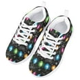 thumbnail image 3 of Pzuqiu Teen Girls Sneakers Tennis Sport Shoes Size 2 Kids Christmas Lights Athletic ShoesTeens Lace Up Shoes for Running Dance Hiking School Shoes Children Footwear Lightweight, 3 of 5