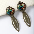 thumbnail image 3 of Chameleon Copper-Colored Stainless Steel Lace Bookmarks Set - Gift for Book Lovers and Readers - Includes 2 Book Accessories, 3 of 5
