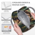 thumbnail image 3 of Easygdp Jungle Hat Bear Bolsa de Almuerzo Insulada Grande, Forro de Aluminio, Diseño Espacioso, a Prueba de Fugas, Ideal para Trabajo, Picnics, Viajes y Actividades al Aire Libre, 3 of 6