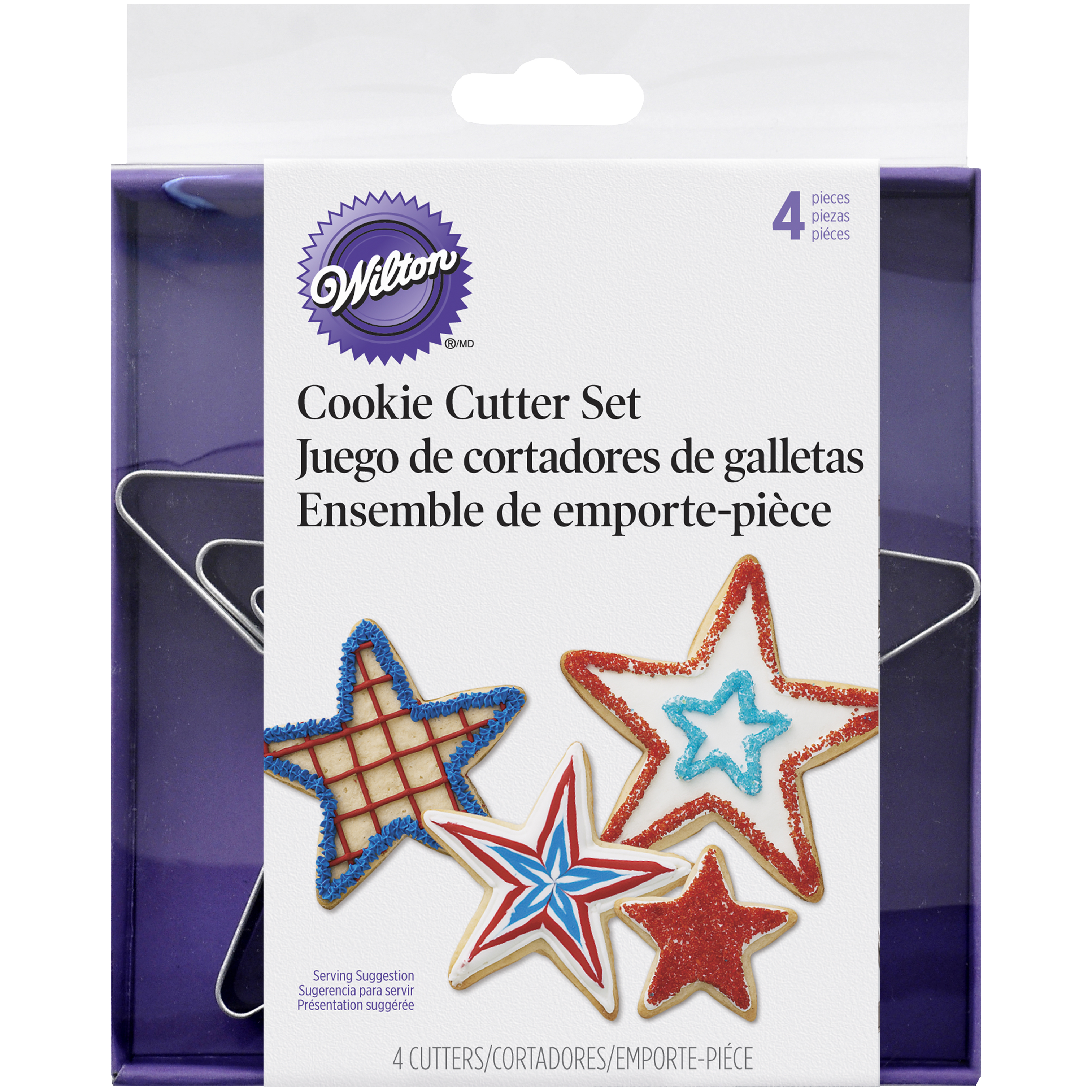 Wilton Nesting Star Biscuit Cutter Set, 4-Piece - image 2 of 2
