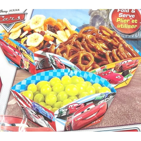 Disney Cars Lightning McQueen Sally & More Snack Bowls - Pack of 6