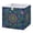 A Mandala-Patterned, variant on Fabric Storage Bins Foldable Cube For Home Organization Baskets Bright Yellow Grid Pattern