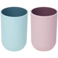 thumbnail image 1 of Taza de cepillo de dientes para niños, soporte para cepillo de dientes, taza de cepillo de dientes de 2 piezas para viaje, Camping, almacenamiento de baño, accesorios de baño, 1 of 5