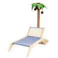Coconut Tree Cat Hammock Cats Bed Play Rest Supply Chair with Scratching Post