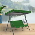 thumbnail image 4 of Outdoor Swing Canopy Replacement Top Cover Universal Yard Swing Cover 3 Seater, 4 of 10