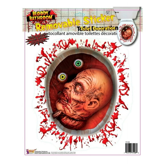 Bloody Bathroom Toilet Seat