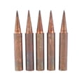 thumbnail image 2 of 5 Puntas de hierro Baoblaze para estaciones de soldadura 936 937 938 900M-T-0.8D, 2 of 8