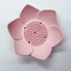 thumbnail image 1 of Jaboneras de silicona con escurridor - Jabonera de baño con forma de loto para ducha - Jabonera para fregadero - Jabonera con forma floral para bañera (paquete de 1/4), 1 of 8