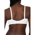 thumbnail image 3 of Camiseta Bra Fruit of the Loom de algodón liso 34B para mujer, 3 of 3