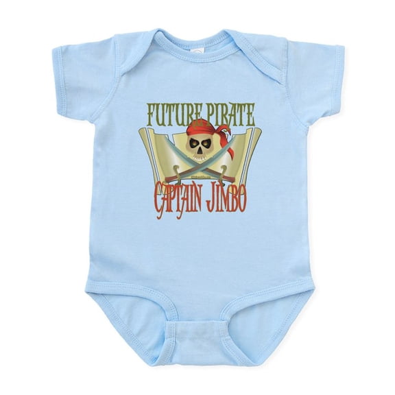 CafePress - Captain Jimbo Infant Bodysuit - Baby Light Bodysuit, Size Newborn - 24 Months
