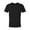 Black, variant on The 6210 Premium CVC Blend Crew Neck T Shirt (Men's/Women's)